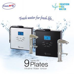 Máy lọc nước ion kiềm giàu hydro Crewelter 9 Hàn Quốc