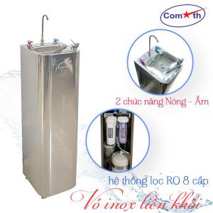 Máy lọc nước RO 2 vòi nóng ấm Comath CM-N2-1-6N