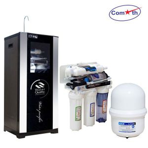 Máy lọc nước RO Comath có vỏ tủ CM1-5 mặt kính 5 cấp lọc
