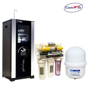 Máy lọc nước RO Comath có vỏ tủ CM1-6 mặt kính 6 cấp lọc